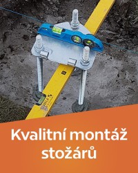 Mont balku PRO FIRMY - steck kraj